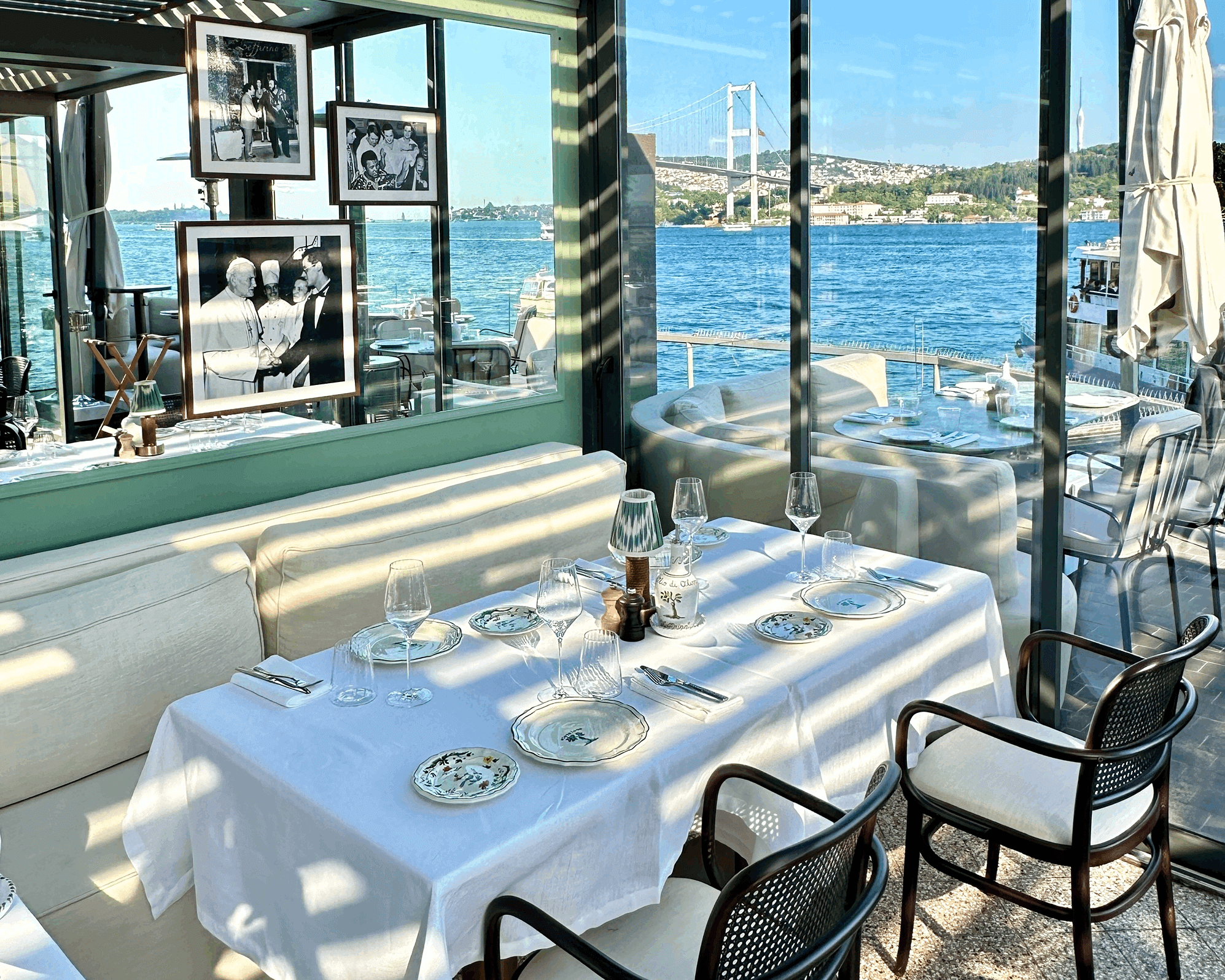 zeffirino restaurant istanbul sea italian food