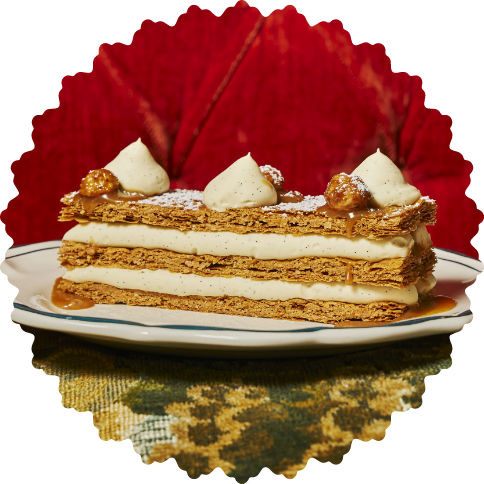 millefeuille vanille caramel zeffirino paris dessert
