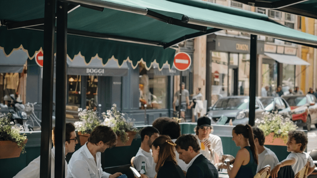 zeffirino restaurant paris terrace italian